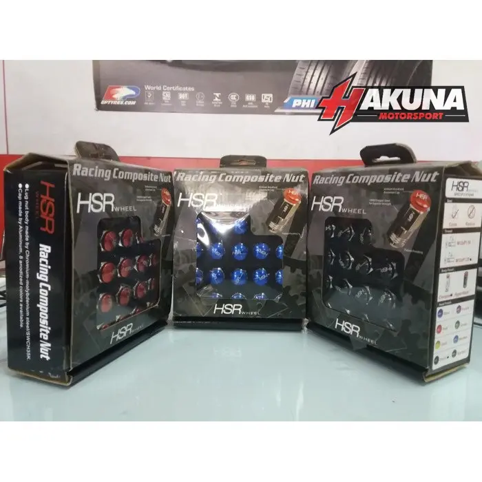 BAUT VELG MOBIL KUNCI 19 DERAT UKURAN 1,25 ISI 20 PCS BUAT DATSUN,SIENTA,LIVINA NEW