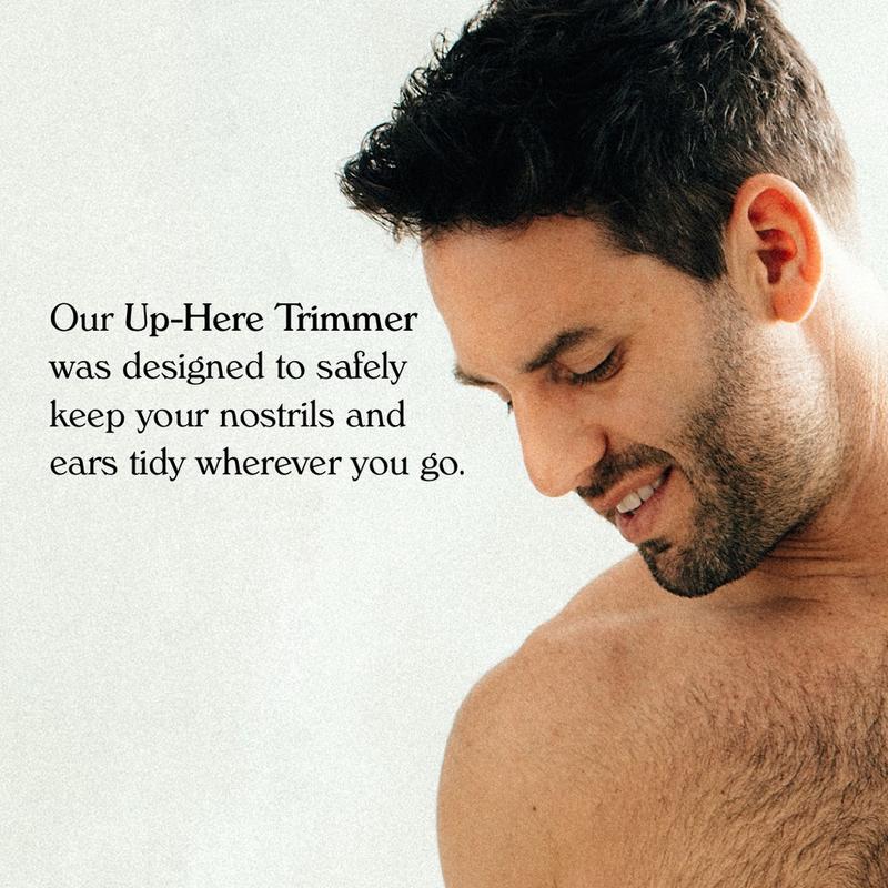 The Meridian Up-Here Nose & Ear Trimmer Replacement Tip (1 Replacement Tip) Sharp Reusable Blades 4