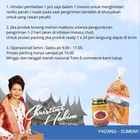 Gambar Dendeng Daging Sapi Renyah 100gr Christine Hakim dari Kripik Balado Christine Hakim Kota Padang 4 Tokopedia