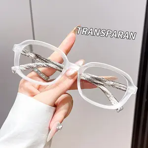 【Harga Spesial Pabrik】Kacamata baca cat-eye berwarna cokelat ultra-ringan terbaru, dengan bingkai motif kayu,1122 cocok untuk orang usia menengah dan lanjut, serta dapat dipasang lensa anti-radiasi dan anti-cahaya biru.