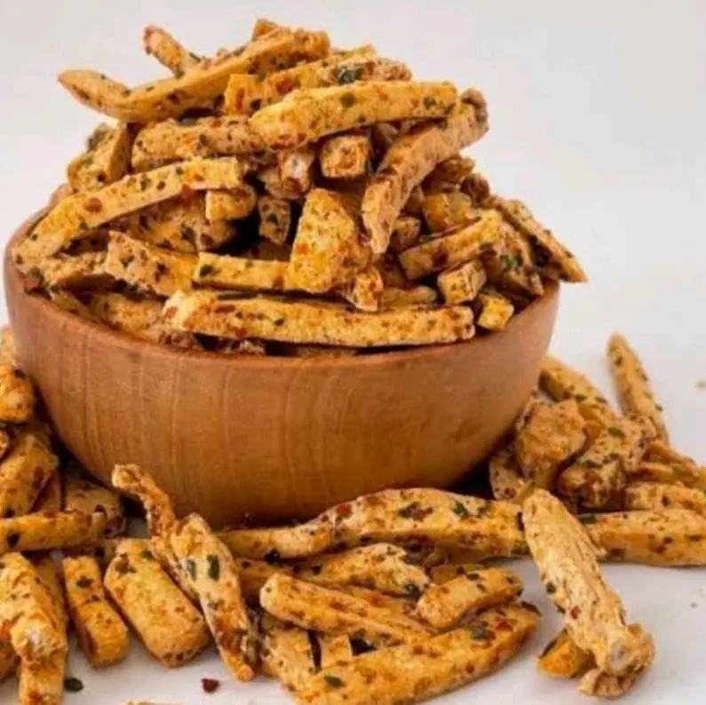 basreng pedas aroma daun jeruk kemasan 1kg 2