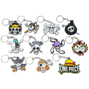 Gantungan Kunci One Piece Series 3D Print - Multi Color Keychain