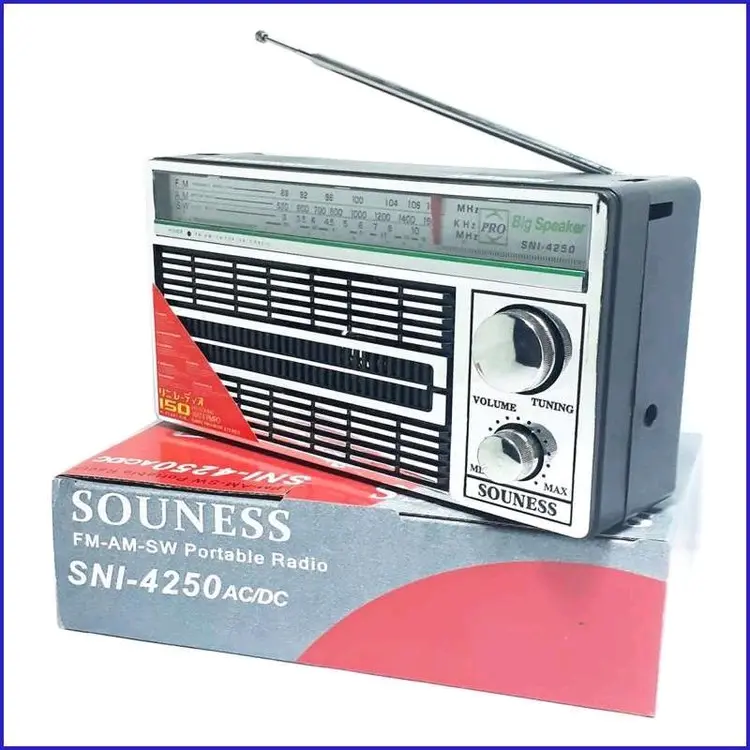 radio jadul berkualitas tinggi/radio batre A1 dan ac/dc Adaptor 0