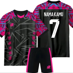 kaos Bola junior anak2 gratis request sablon custom jersey futsal volly olahraga dan bermain anak2  Baju Sport