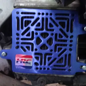Cover Radiator vario tutup radiator Motor Honda Vario 125/150 old/ new motif hologram full almunium