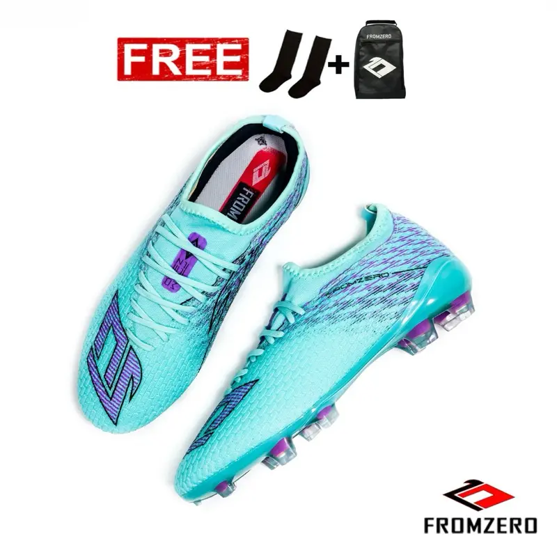 Fromzero - Sepatu Sepak Bola Starkia Dakkar Semi Booth IN Cyan Violet 0