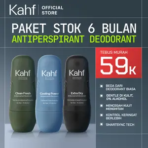 [Top Affiliator’s Choice] Triple Pack Kahf Deodorant Roll On 45ml x 3