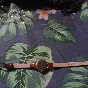 ALOY ANKL012 - Jam Tangan Wanita Jam Tangan Kuarsa Dial Kecil Sabuk Mewah Ringan Tahan Air/Murah Quartz Watches Hitam Coklat Putih