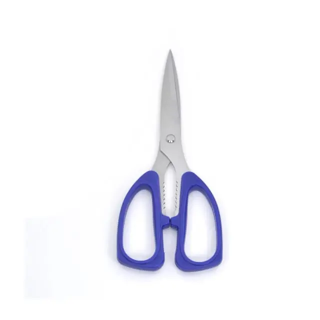 Gunting Dapur Pemotong Kantor Gunting Pemotong Kertas Super Tajam Tebal dan Anti Karat Gunting Pemotong Serbaguna Biru Multifungsi Kitchenware Kitchenware 3