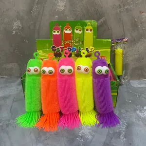 Mainan Anak yoyo ubur lampu karet CUMI KARET UBUR GURITA Ubur laba-Ubur rainbow Bulat