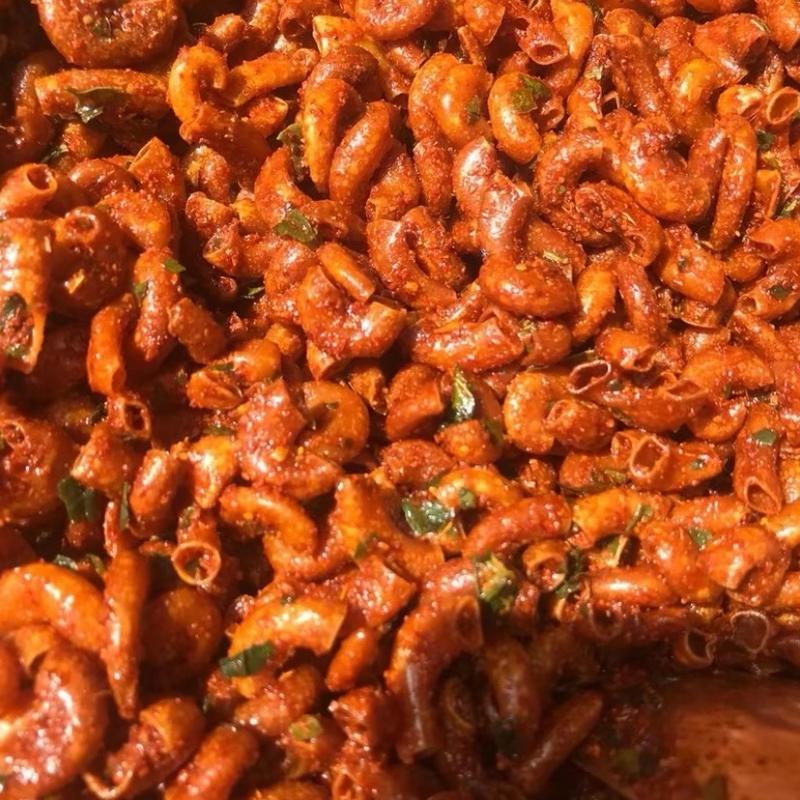 500gr makaroni cikruh pedas daun jeruk snack renyah jajanan viral makanan enak Cemilan Camilan Food 2
