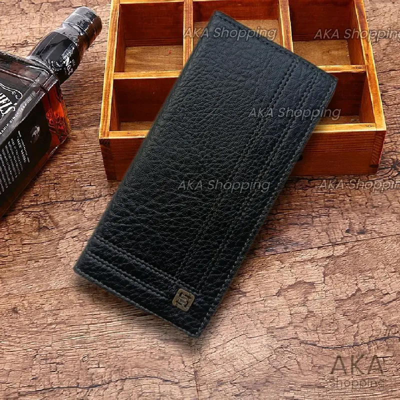 DP02 JW0238 | Dompet Panjang Pria Kartu Uang Cowok Kulit Premium 0