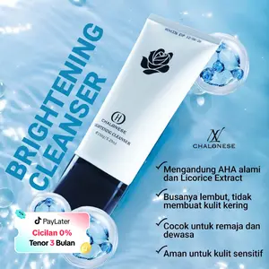 [CHALONESE] BRIGHTENING FACIALWASH SERIES 1 Membantu Membersihkan Wajah dari Sisa Kotoran dan Minyak serta Membantu Mencerahkan Wajah