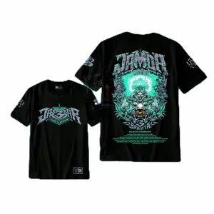 (COD)marchendise orginal jamda jabar For aldults & KIDS Putih Minimalis Hitam Pria Kaos baju co wok