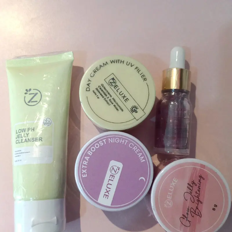 ZELUXE SKINCARE paket lengkap 1
