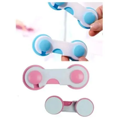 Child Safety Lock Pengaman Lemari dan LaciAnti Buka Perekat Double Tape untuk Kulkas Pintu dan Kabinet Rumah