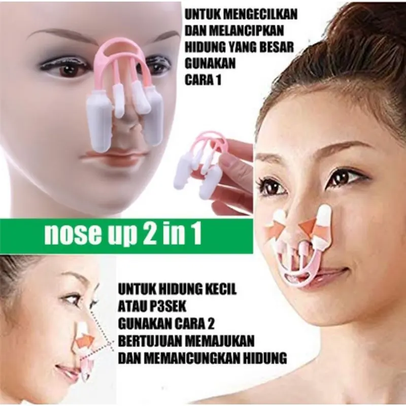Nose Up Clipper Treatment 2 in 1 Alat Therapy Pemancung Hidung Permanen 0