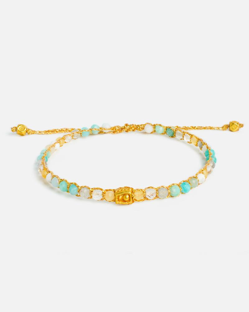 Product Introduction of Mercury Celestial Ligh Tali Warna Gold | Gemstones Bracelet for Women Aesthetic Samapura Gelang 3