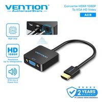 Gambar Vention ADAPTOR Converter HDMI to VGA 1080p @60Hz FULL HD ACR 42154 - 42154 dari Vention Authorized Medan Kota Medan 2 Tokopedia