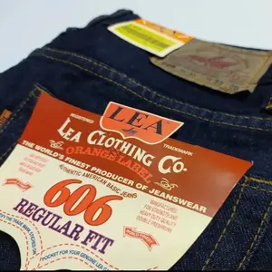 CELANA PANJANG LEA 606 ORIGINAL PREMIUM JEANS DENIM PRIA