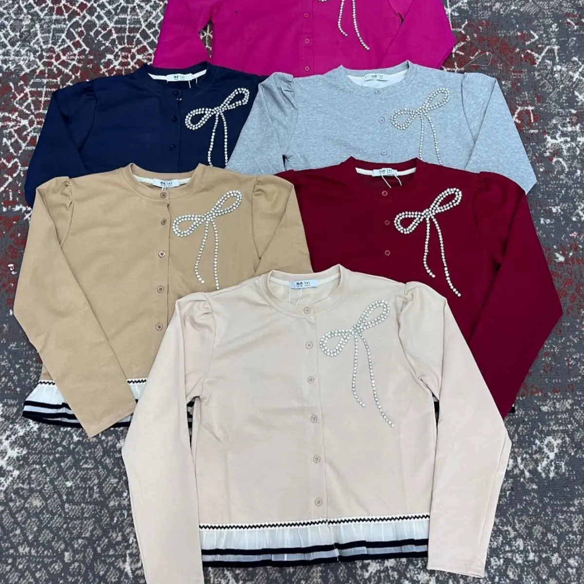 Sweater crop top kaos Import bkk
