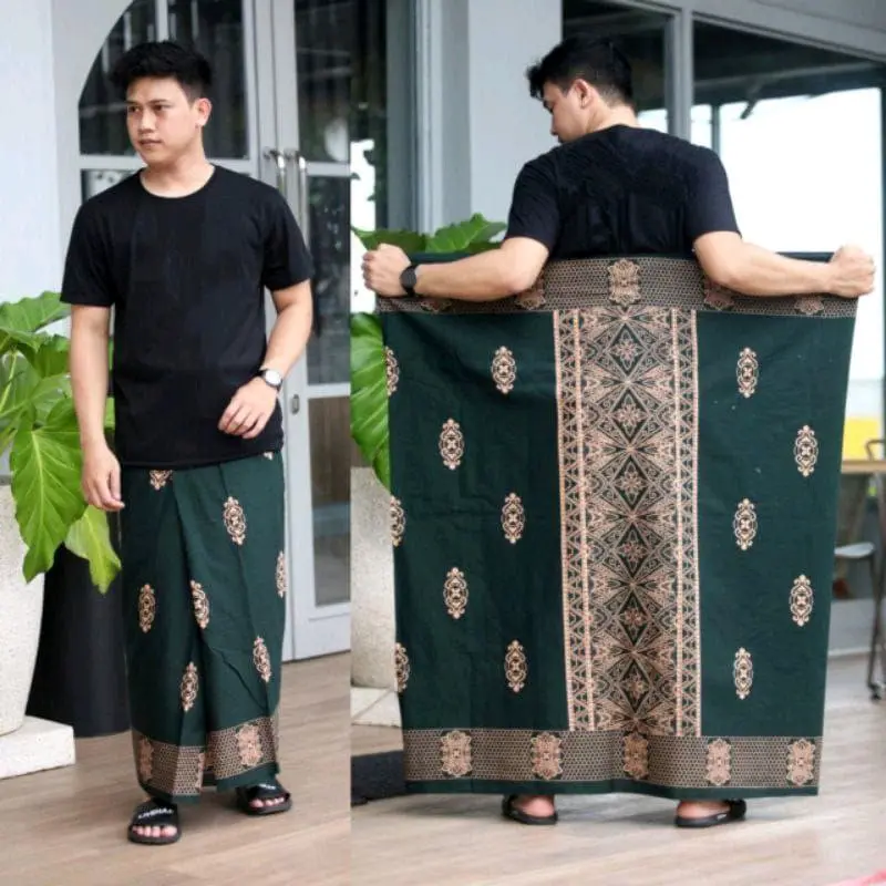 Sarung Dewasa Halus Motif Terbaru Bukan Wadimor Katun Nyaman Pria Semua musim Transparent 5