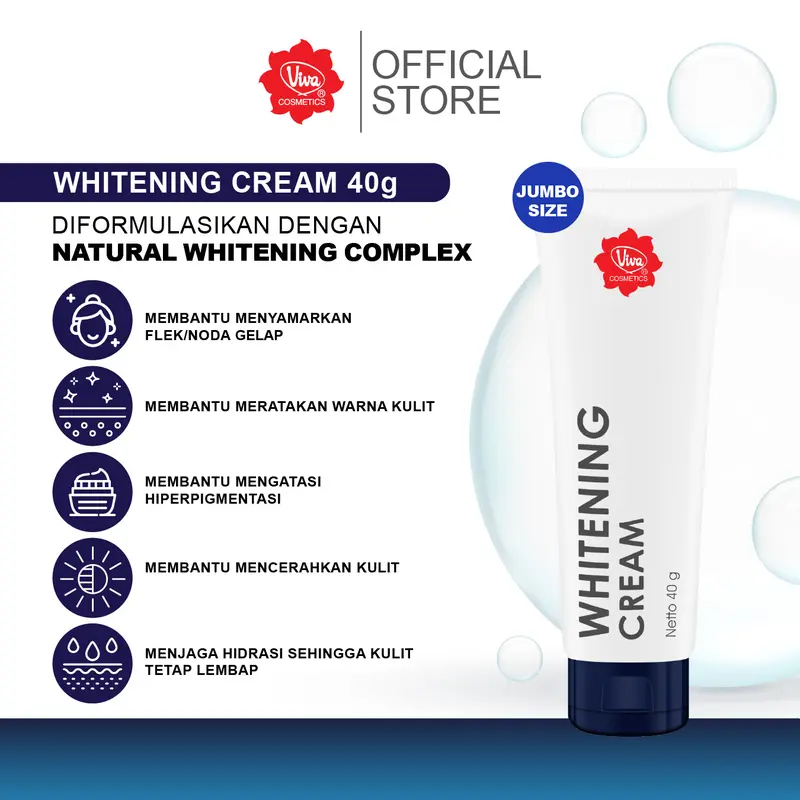 [DOKTIF APPROVED] Paket Viva Serum Mencerahkan with Viva Whitening Cream 1