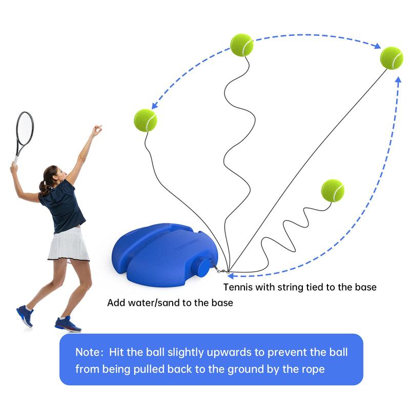Product Introduction of Bóng Rebound Tập Luyện Tennis, 1 bộ (Không bao gồm vợt), Dụng Cụ Tập Tennis Tự, Thiết Bị Tập Tennis Solo, Dụng Cụ Thể Thao, Bộ Rebounder Tennis Cầm Tay Thích Hợp Cho Người Lớn Và Người Mới Bắt Đầu, Tập Tennis Đơn 21
