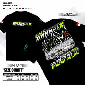 Baju kaos Mancal Grandmax - Atasan pria wanita - kaos lengan pendek - sablon dtf - bahan adem - murah - cod