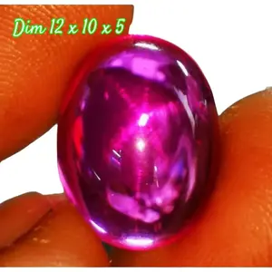 Batu Permata Ruby Siam Bangkok Star Naik Ds Garansi High Quality