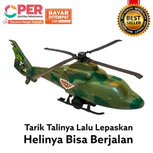 Bisa COD Mainan Helikopter Combat Helikopter Militer Manual OCT5113