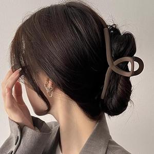 Klip Rambut Akrilik, Saiz Besar, Sesuai untuk Rambut Tebal, Gaya Jepit Rambut Perancis, Klip Rambut Belakang Kepala, Untuk Wanita Clips Pins