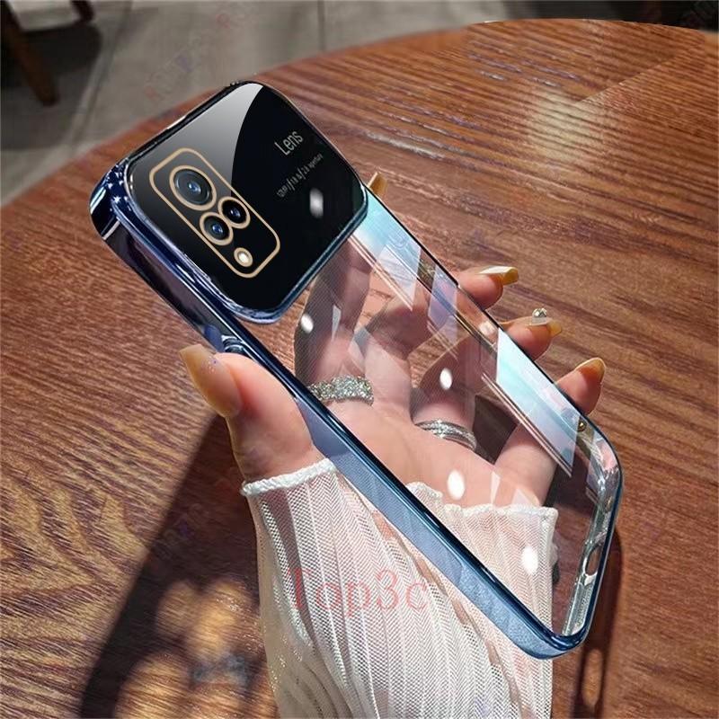 Ốp Điện Thoại Bảo Vệ, Tương Thích Với Vivo V21 5G, V23E 5G, V23 5G, V25E, V25, V27E, V27 5G, V20 SE, S1 Pro, V29 5G, Thiết Kế Trong Suốt Thời Trang, Với Ống Kính Bảo Vệ, DSC