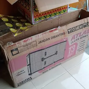 Lemari Meja TV Plastik TABITHA CLICKS TOWER 3 SUSUN 2 Furniture