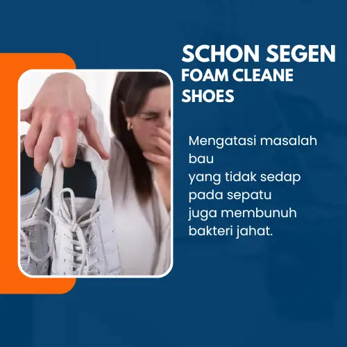 Pembersih Sepatu Tanpa Air - SHCON SEGEN Foam Cleaner Shoes 7