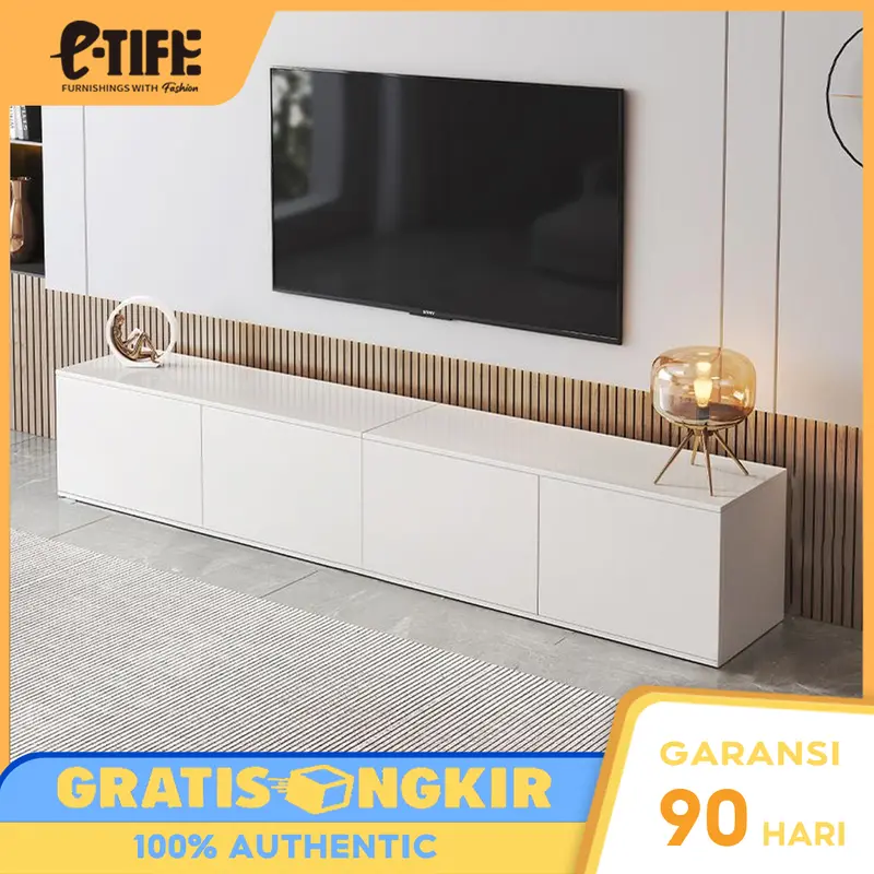 E-TIFE Furniture Meja Tv / meja Tv rak / Kabinet Tv /Rak Ruang Tamu/  Meja Tv Minimalis / lemari lantai/Ruang Tamu Kamar Tidur 0