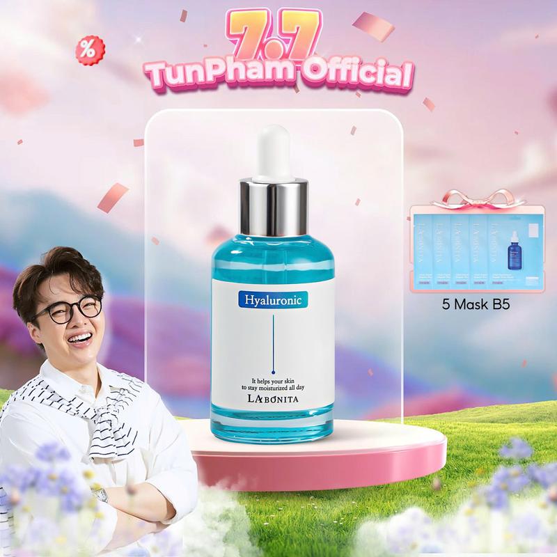 [Tặng 5 Mask Serum B5] Serum HA Dưỡng Ẩm Và Làm Dịu Da La Bonita Vital Hyaluronic Acid Serum 50ml