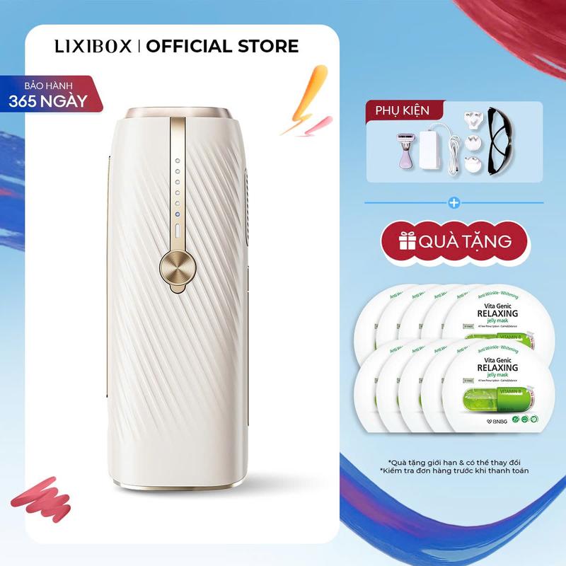 [KOLs] Máy Triệt Lông Lạnh Sapphire Halio InfinityGlow Advanced IPL Sapphire Cooling Hair Removal Device