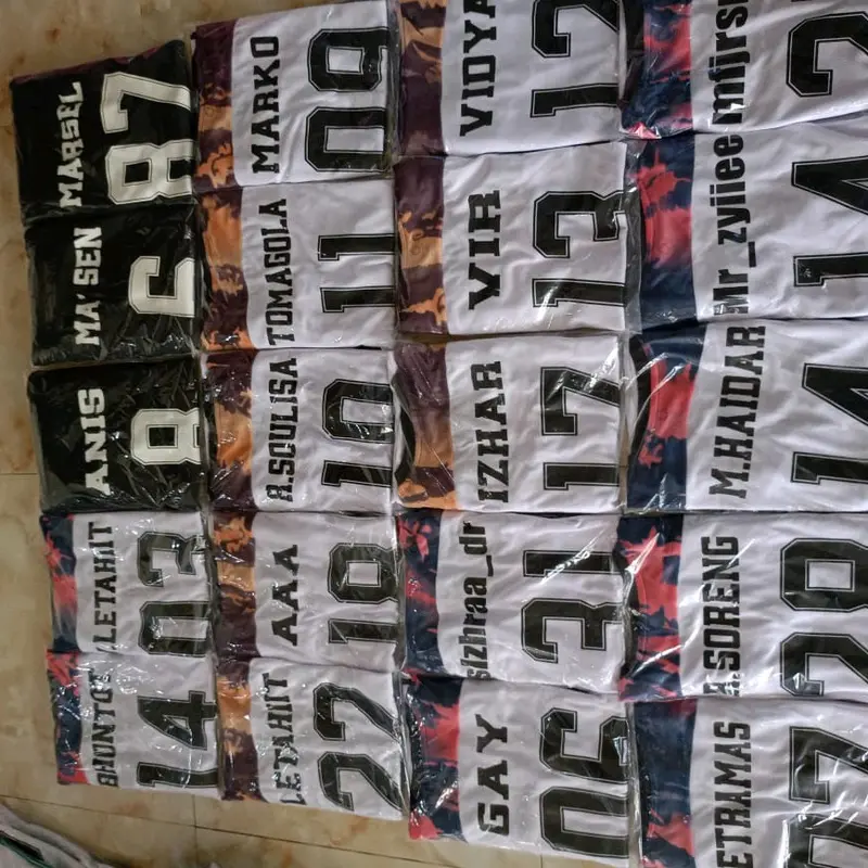 stelan jersey printing jersey futsal voli badminton ukuran dewasa bisa custom sablon Sport 5