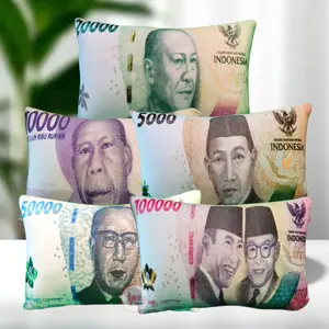 Bantal Custom Uang Cocok untuk kado atau  hiasan di mobil