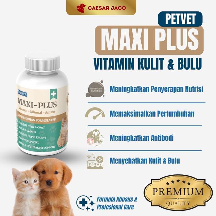 Gambar Vitamin Anjing Nafsu Makan Berat Badan Kurus Bulu Rontok Kusam dari Caesar JacO Kota Administrasi Jakarta Barat Tokopedia