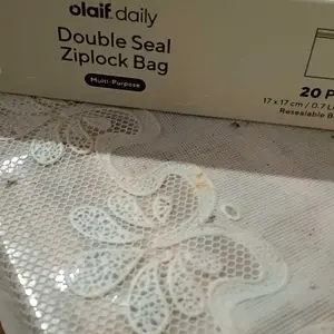Olaif Daily Double Seal Ziplock Bag - 20pcs - Plastik Klip / Plastik Makanan perlengkapan