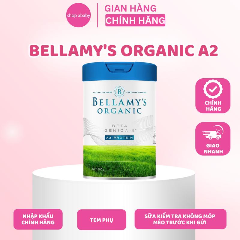   ABABY 3  TPBS vitamin chứa sữa Bellamy's Organic A2 