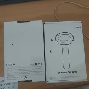 Barcode Scanner 1D & 2D Support Scanner kabel  Cocok Untuk Scan Barcode Produk Resi QRIS【EasySeller】