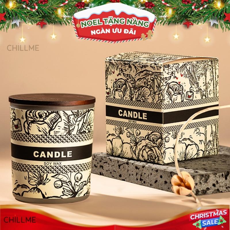 Nến thơm phòng sinh nhật Aroma Collection cổ điển sáp đậu nành thư giãn