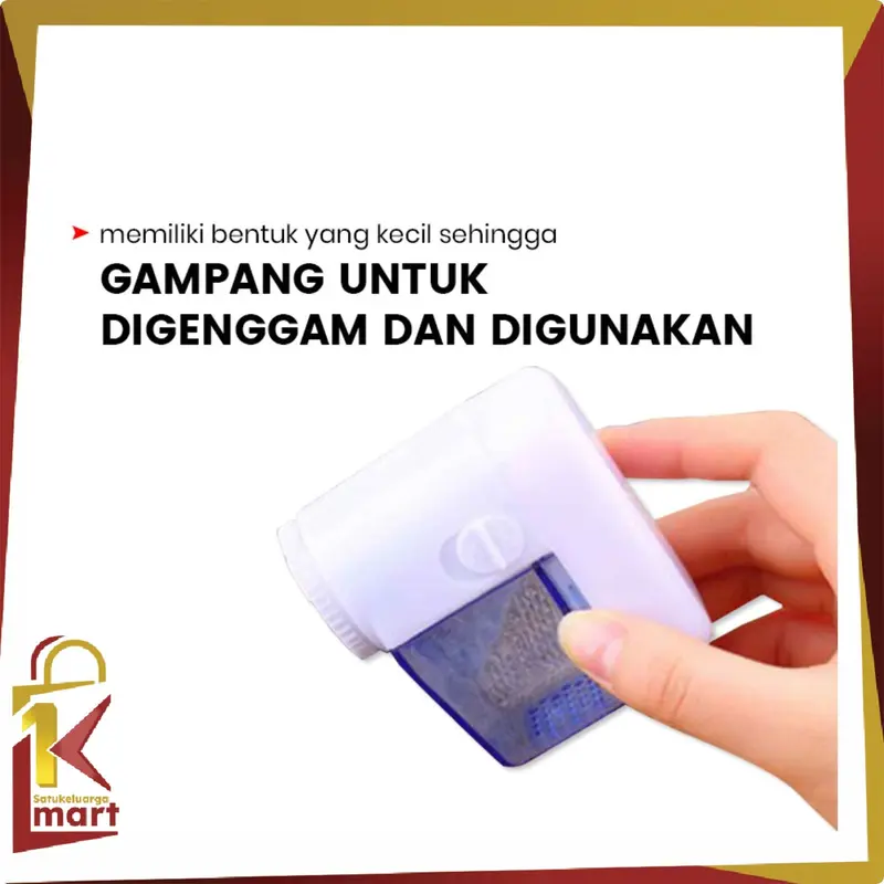 [COD] SM C651 Alat Pembersih Bulu Baju Penghilang Serat Benang Kain Praktis 4