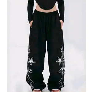 Celana Skena Baggy Starpants Anak Unisexs Laki - Laki Perempuan Usia 6-12 Tahun Motif Bintang Merah Sviour Curavture Style Premium Korean Celana Kulot Polos Anak Pria & Wanita Terbaru