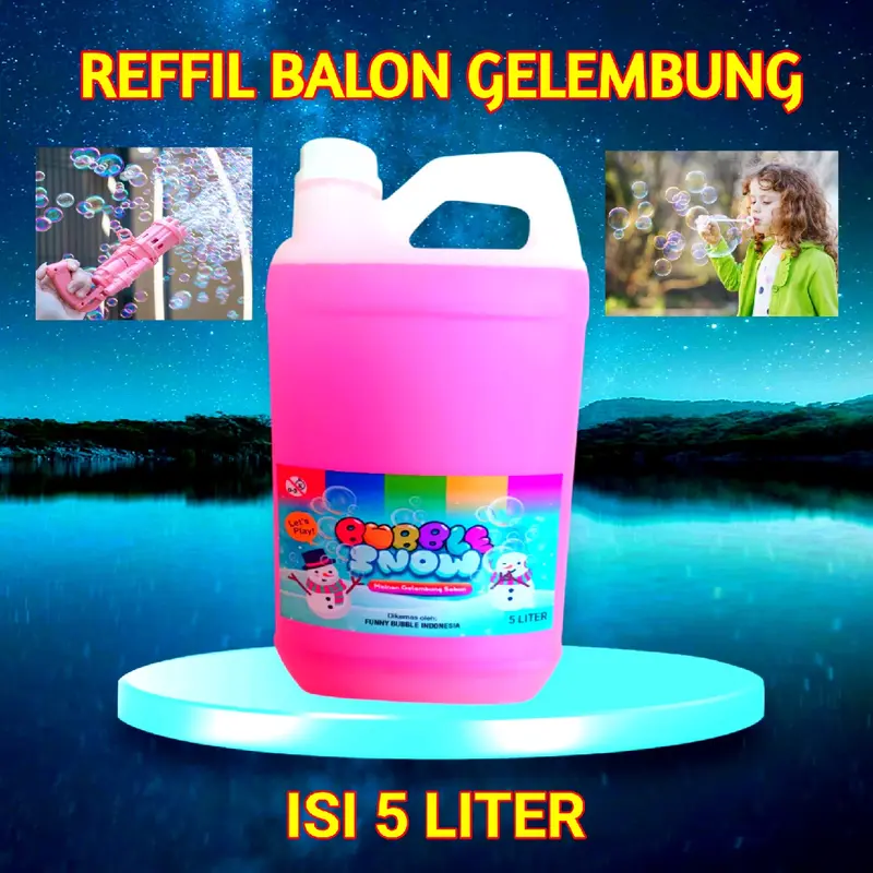 bubble gum 5 liter isi ulang balon gelembung berkualitas tinggi Toys bubbles 1