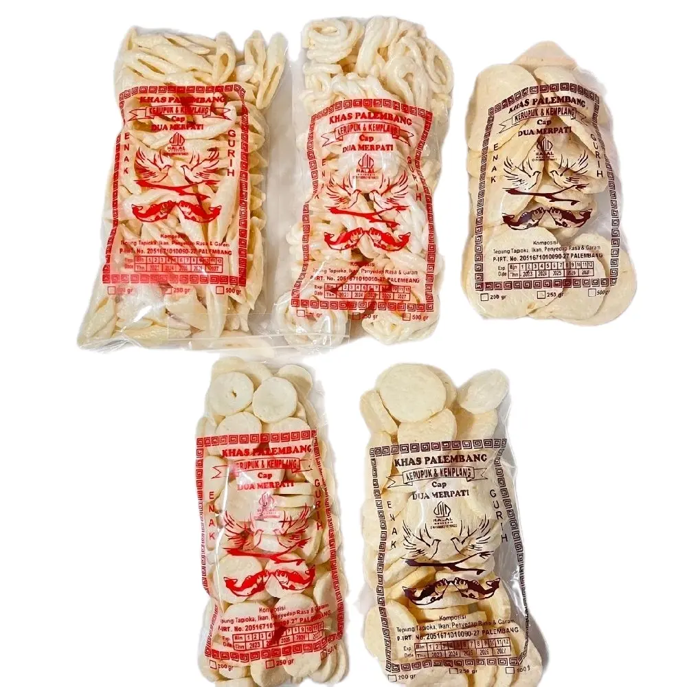 PAKET SPESIAL SUPER ISI 5 BUNGKUS @ 200 GRAM [BUNCIS,PESER,KANCING,MINI,SANGGUL] 1 KG  Cemilan Kerupuk Food