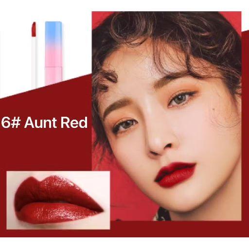 ( 2PCS ) Lip Glaze Lasting Moisturizing Liquid Lipstick Waterproof Moisturizing Kelembapan Bibir Optimal ( 2PCS ) Lip Glaze Lasting Moisturizing Liquid Lipstick Waterproof Moisturizing Kelembapan Bibir Optimal